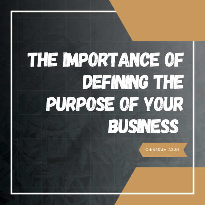 What’s the main Purpose of Business?