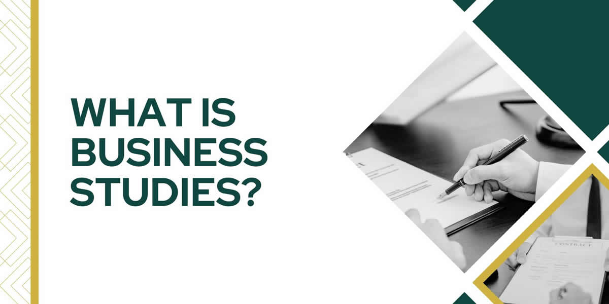Definition of terms What is Business Studies